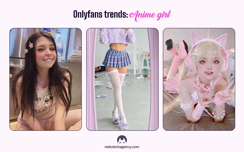 Anime Girl Aesthetics Trend 
